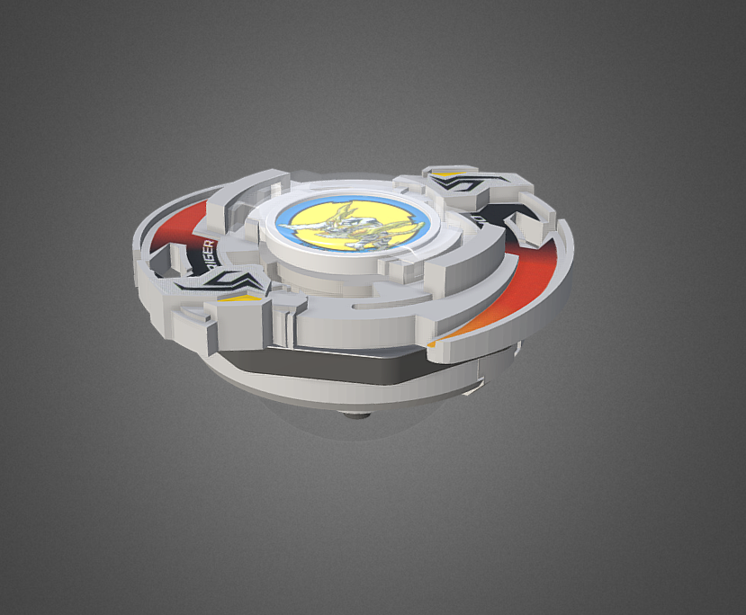 Driger Slash (Complete Beyblade)